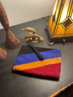 Patricia Nash Suede Wristlet